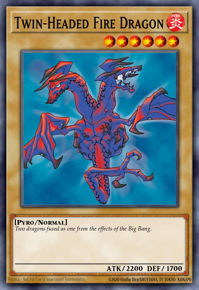 Twin-Headed Fire Dragon PSV-042