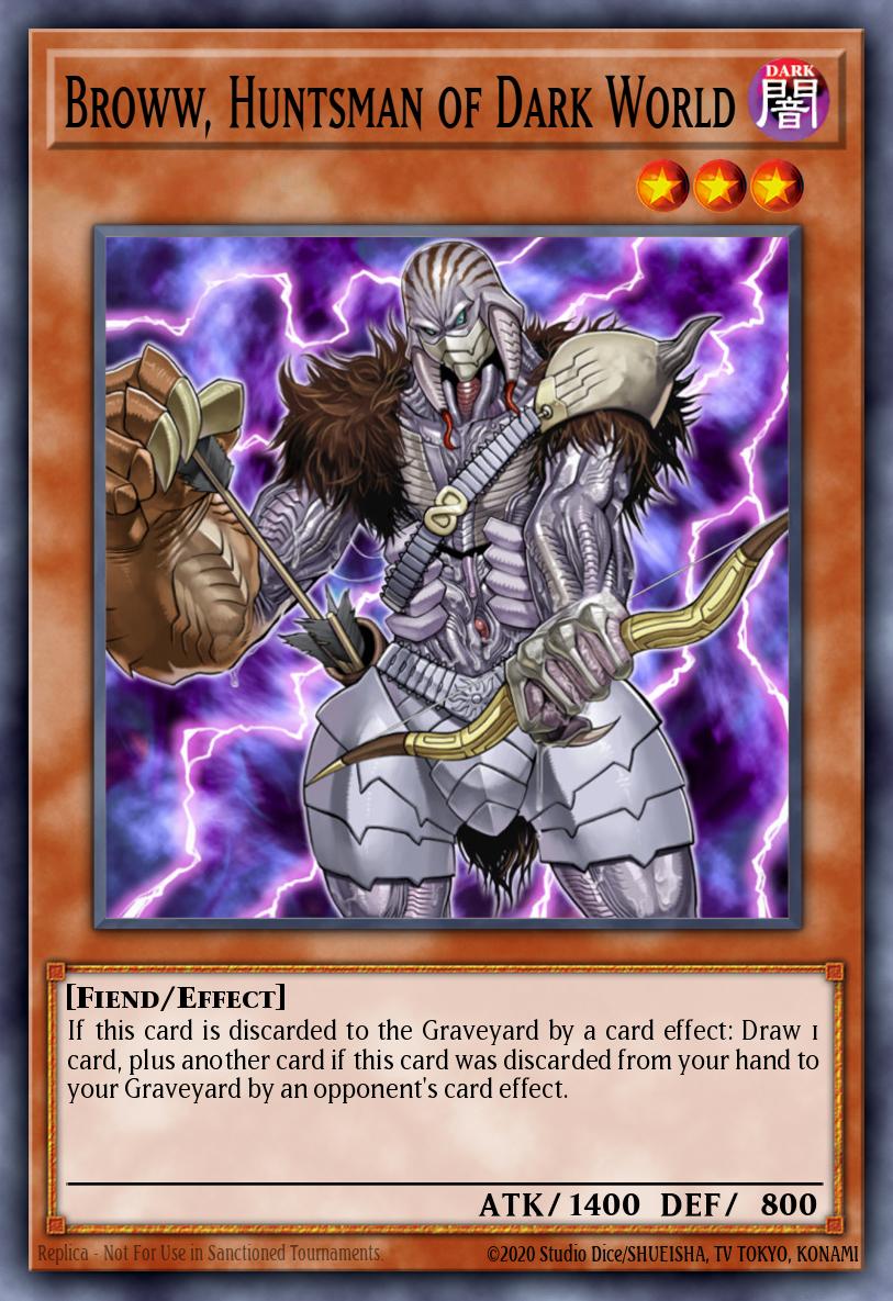 Broww, Huntsman of Dark World DR04-EN081