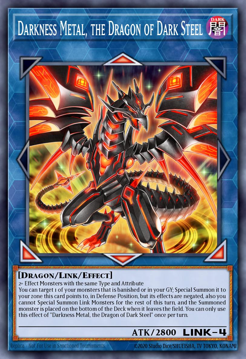 Darkness Metal, the Dragon of Dark Steel BLAR-EN047