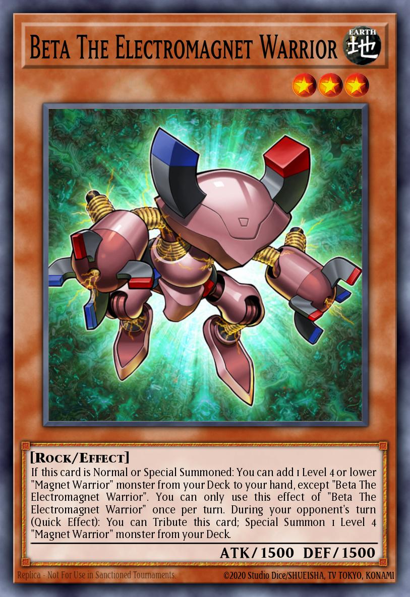 Beta The Electromagnet Warrior MZMU-EN081