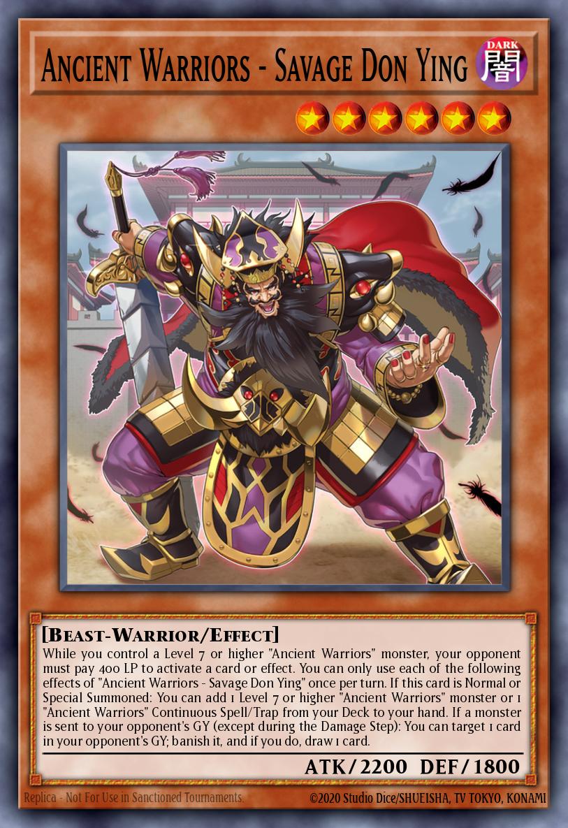 Ancient Warriors - Savage Don Ying DIFO-EN024
