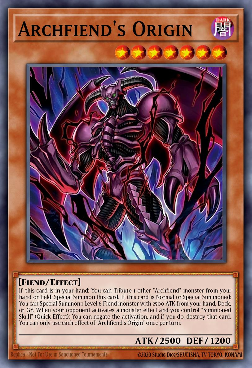 Archfiend's Origin 79621896