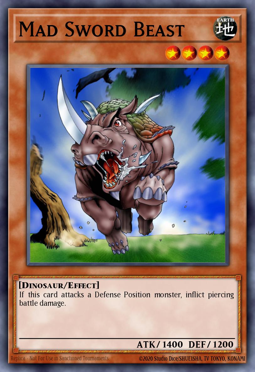 Mad Sword Beast DB1-EN201