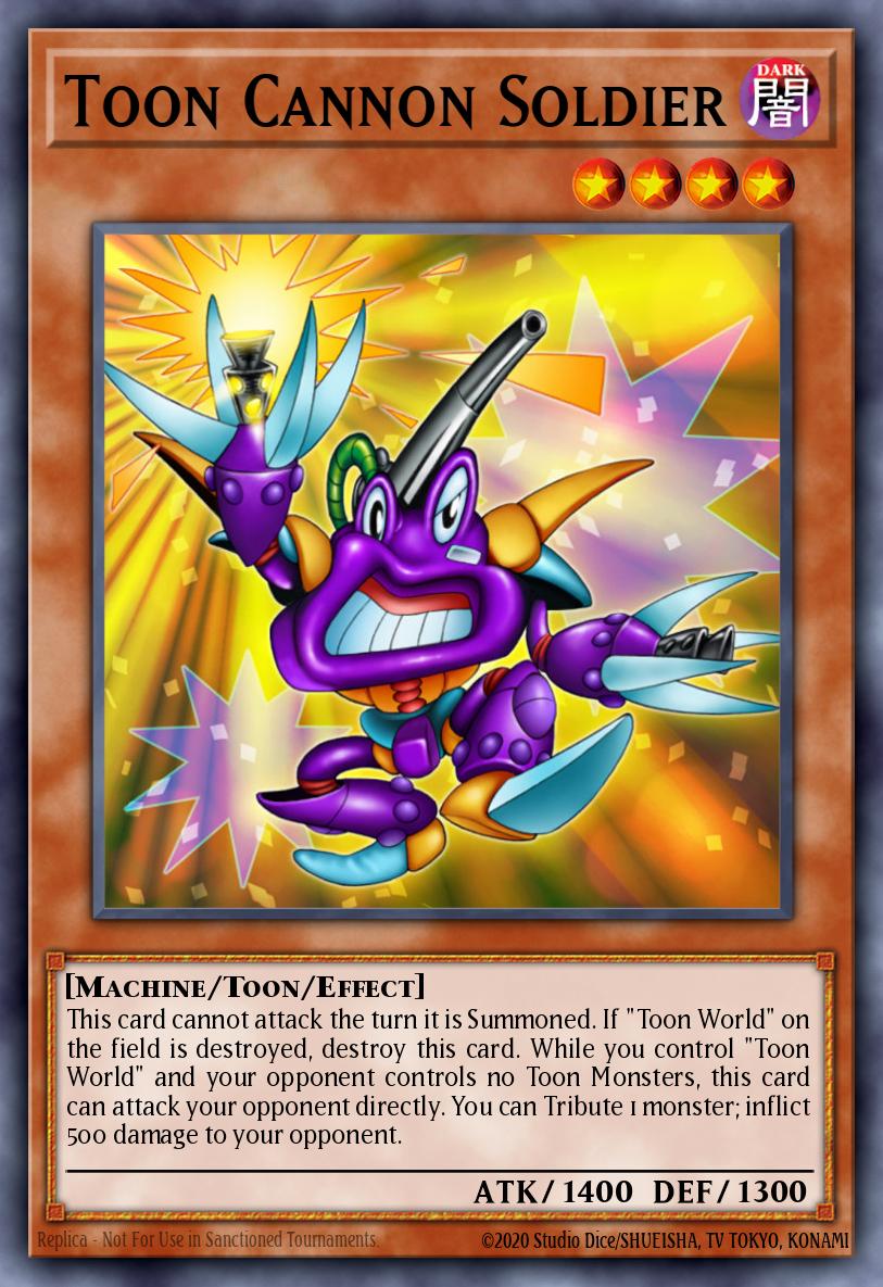 Toon Cannon Soldier DB2-EN118