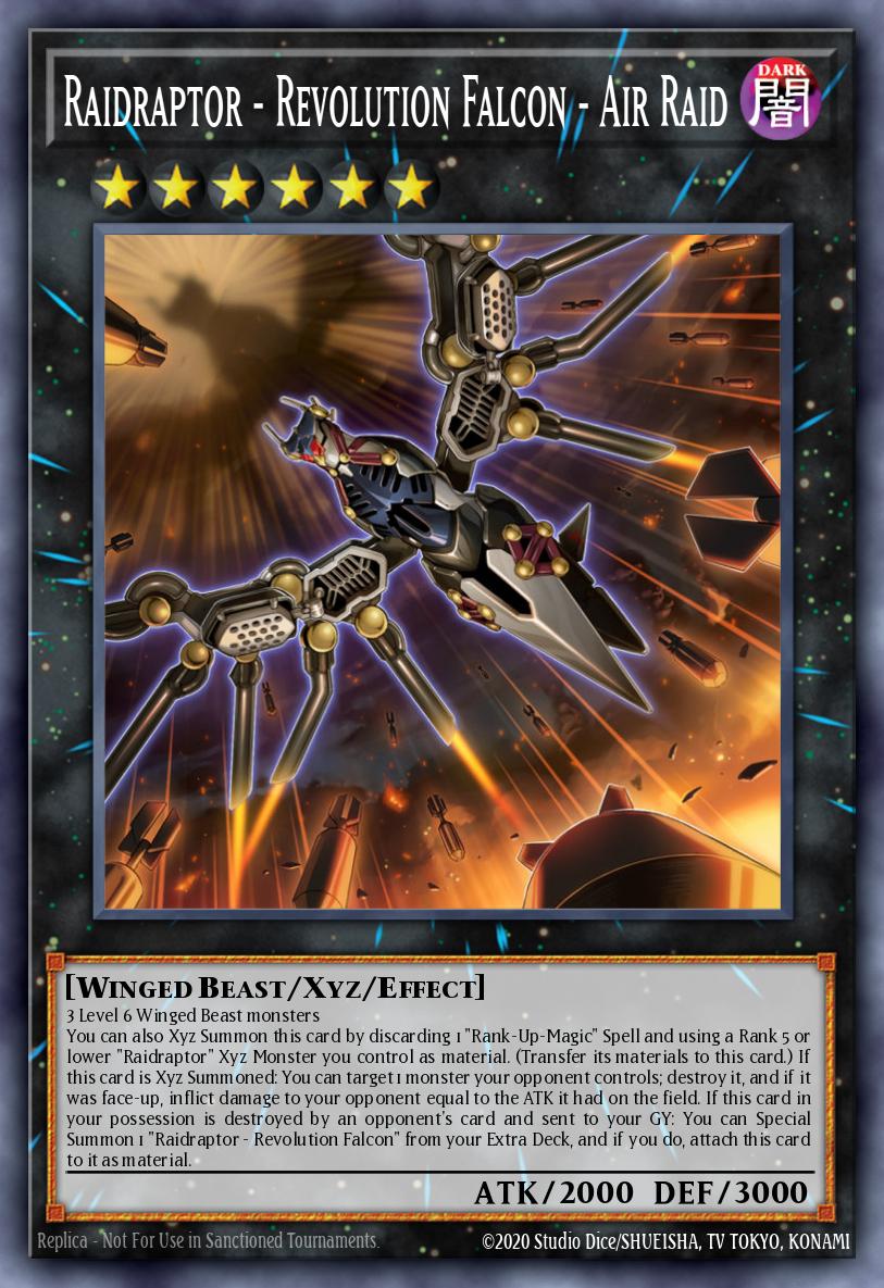 Raidraptor - Revolution Falcon - Air Raid ROTD-EN095