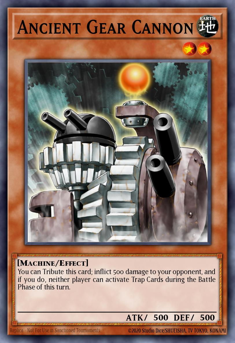 Ancient Gear Cannon DR04-EN129