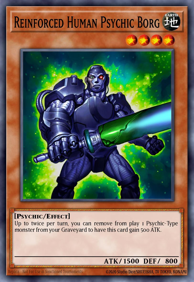 Reinforced Human Psychic Borg RGBT-EN029