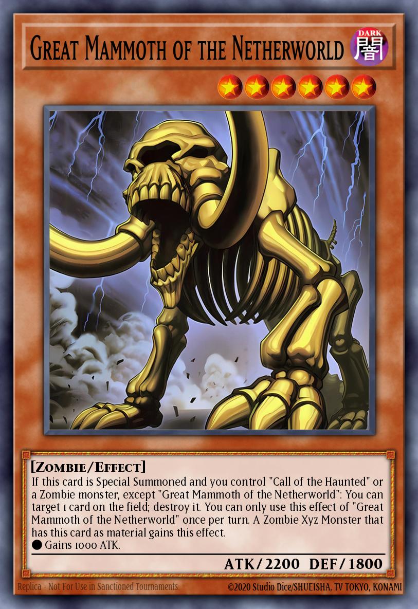 Great Mammoth of the Netherworld MZMU-EN004