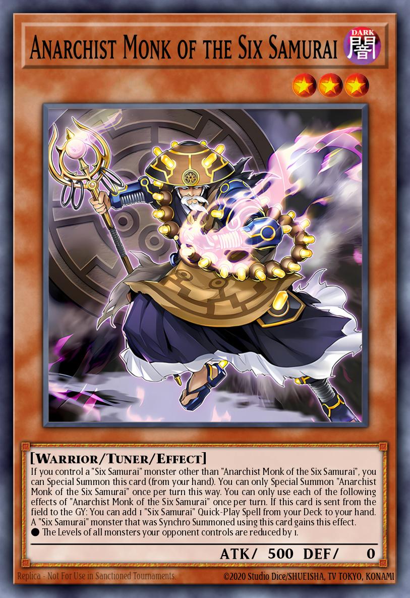 Anarchist Monk of the Six Samurai MP25-EN245