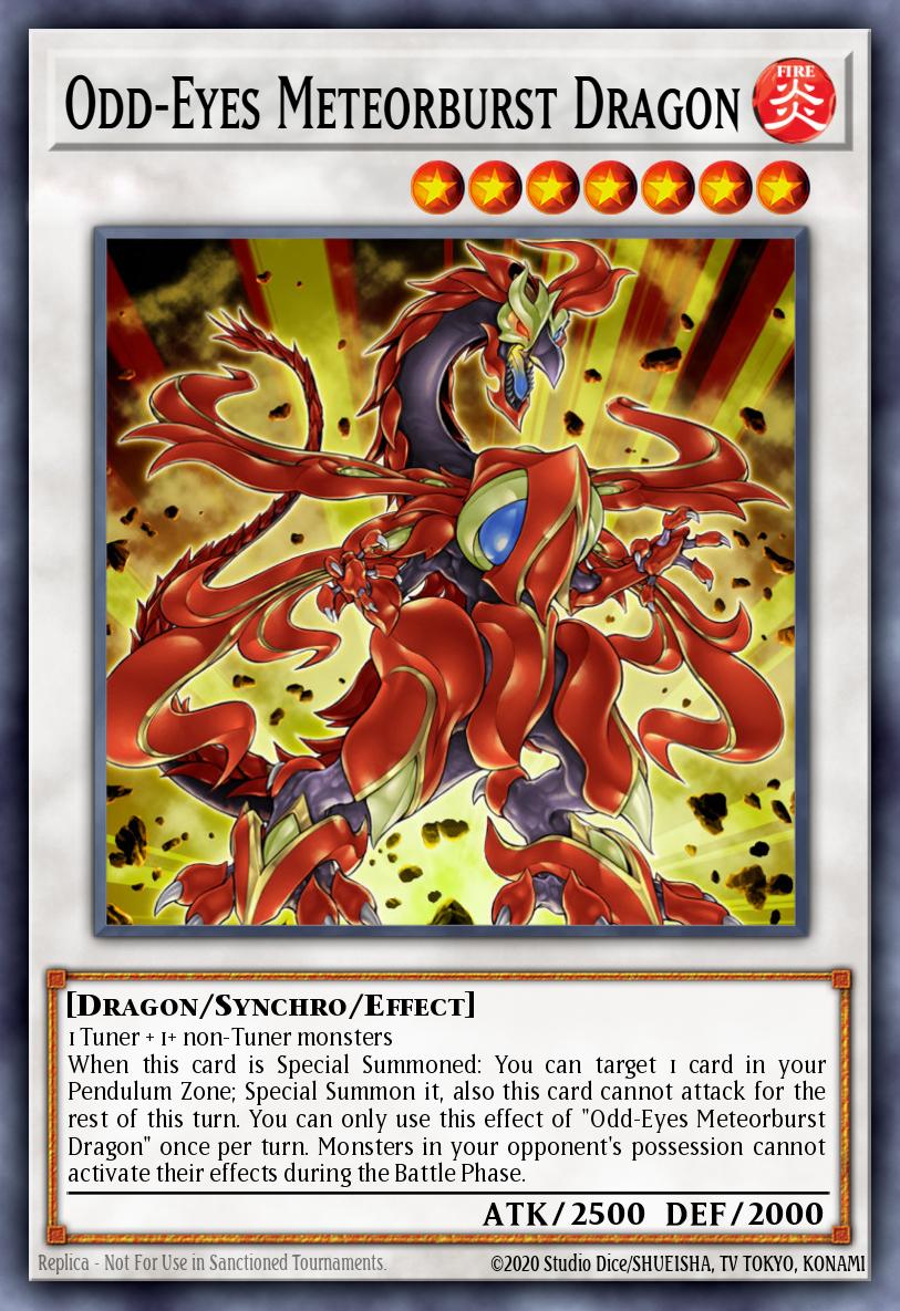 Odd-Eyes Meteorburst Dragon LEDD-ENC31