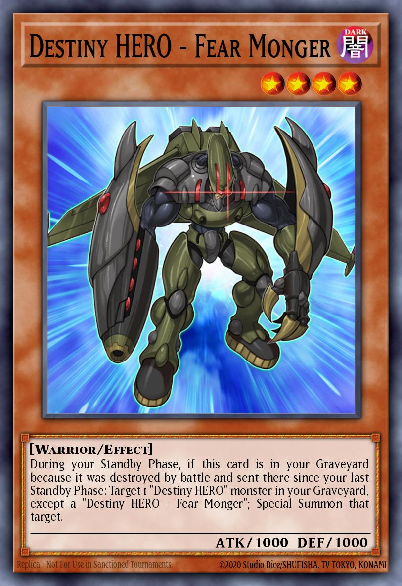 Destiny HERO - Fear Monger CP06-EN002