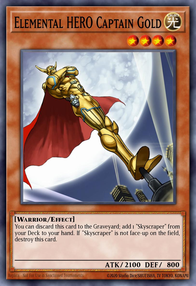 Elemental HERO Captain Gold DP06-EN004