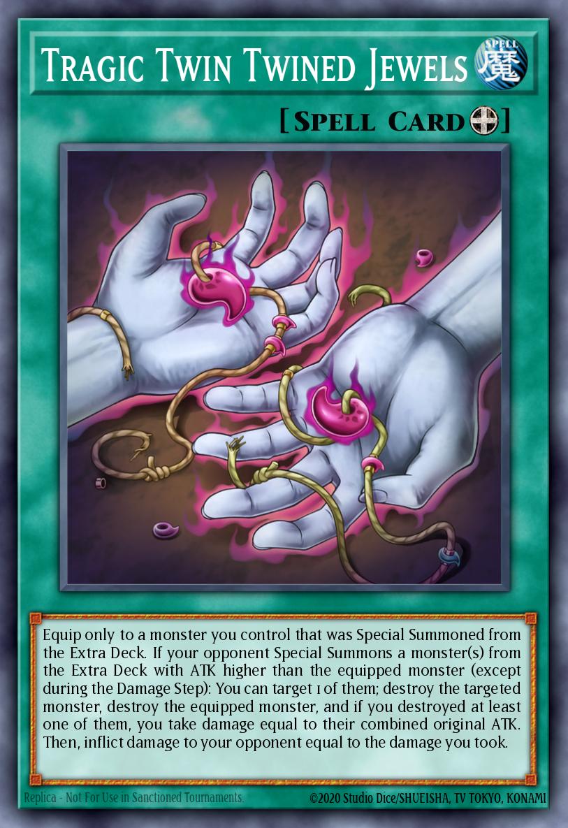 Tragic Twin Twined Jewels DOOD-EN071