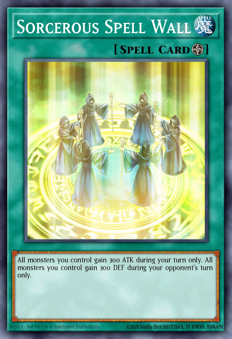 Sorcerous Spell Wall YS14-EN021