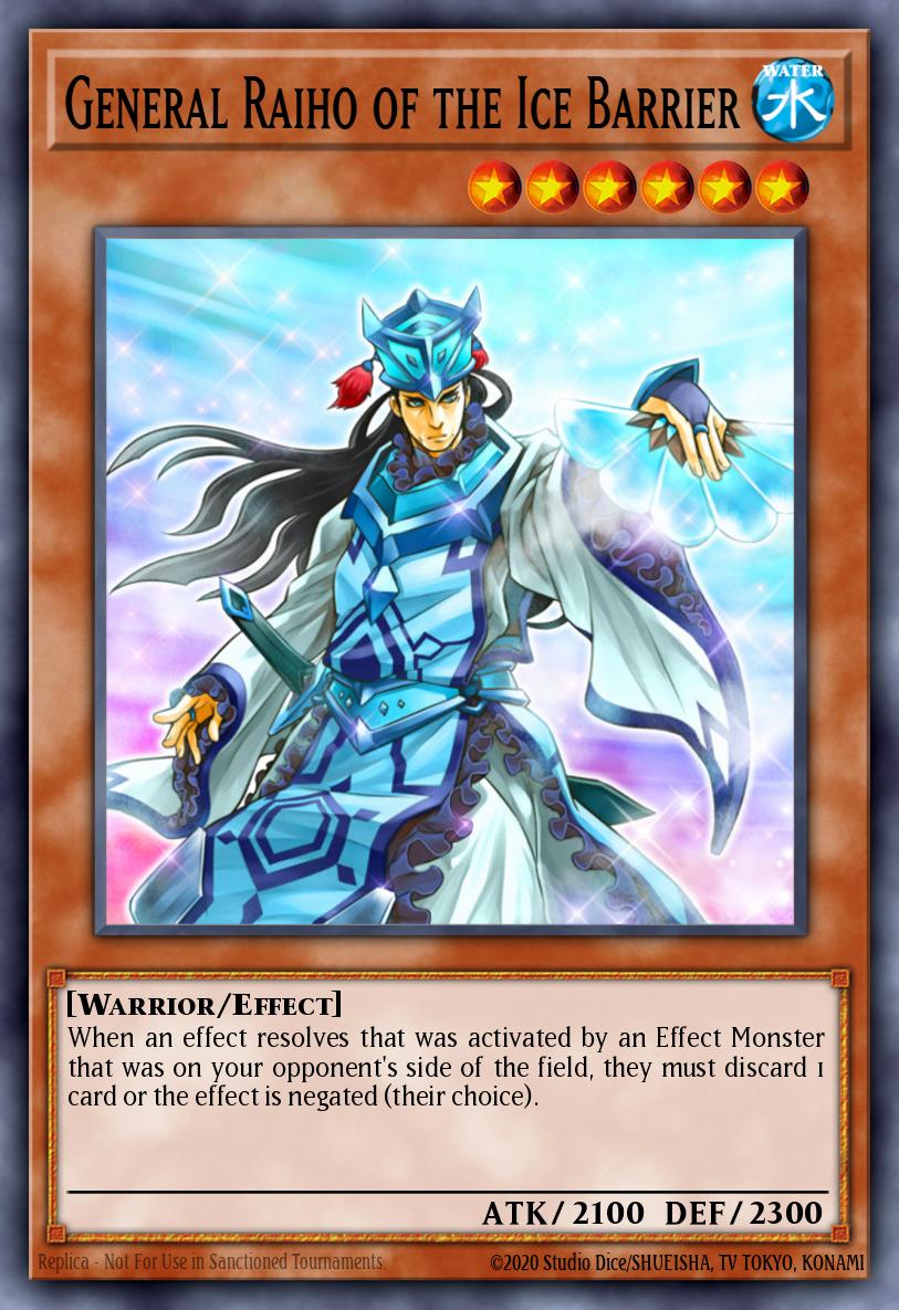 General Raiho of the Ice Barrier DT04-EN035