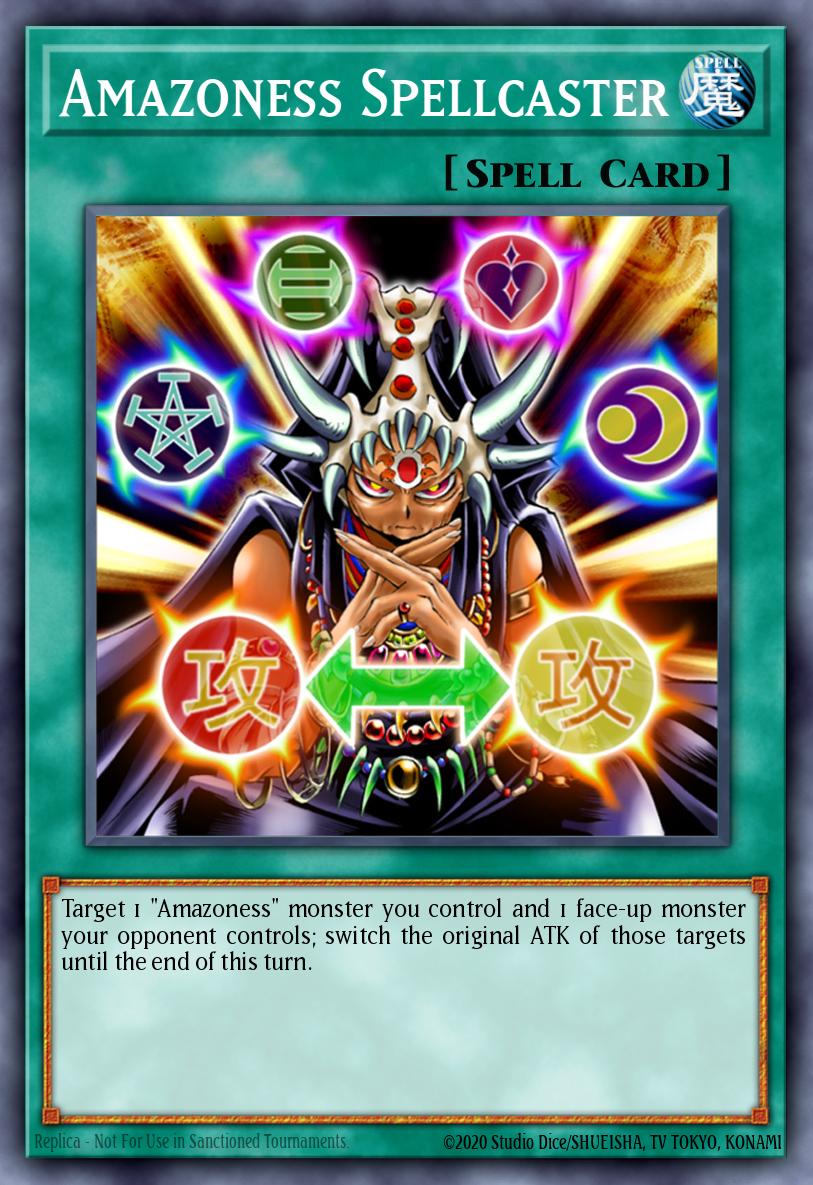 Amazoness Spellcaster DR1-EN139
