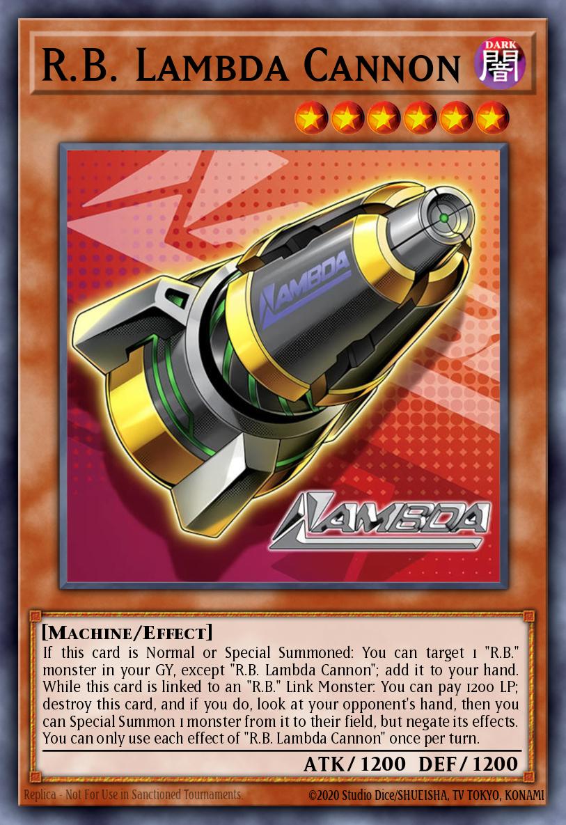 R.B. Lambda Cannon DOOD-EN090