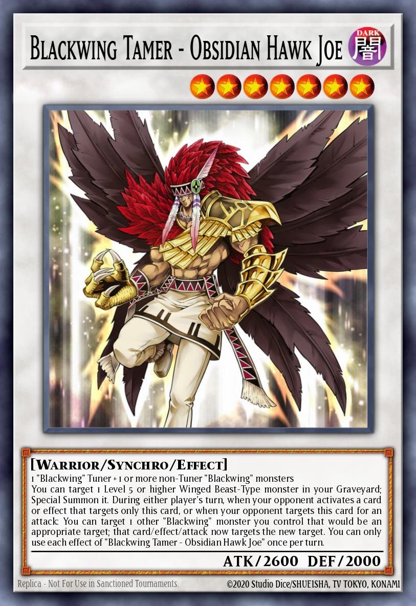 Blackwing Tamer - Obsidian Hawk Joe LDS2-EN042