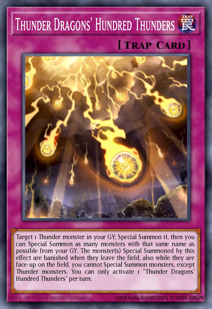Thunder Dragons' Hundred Thunders MP19-EN207