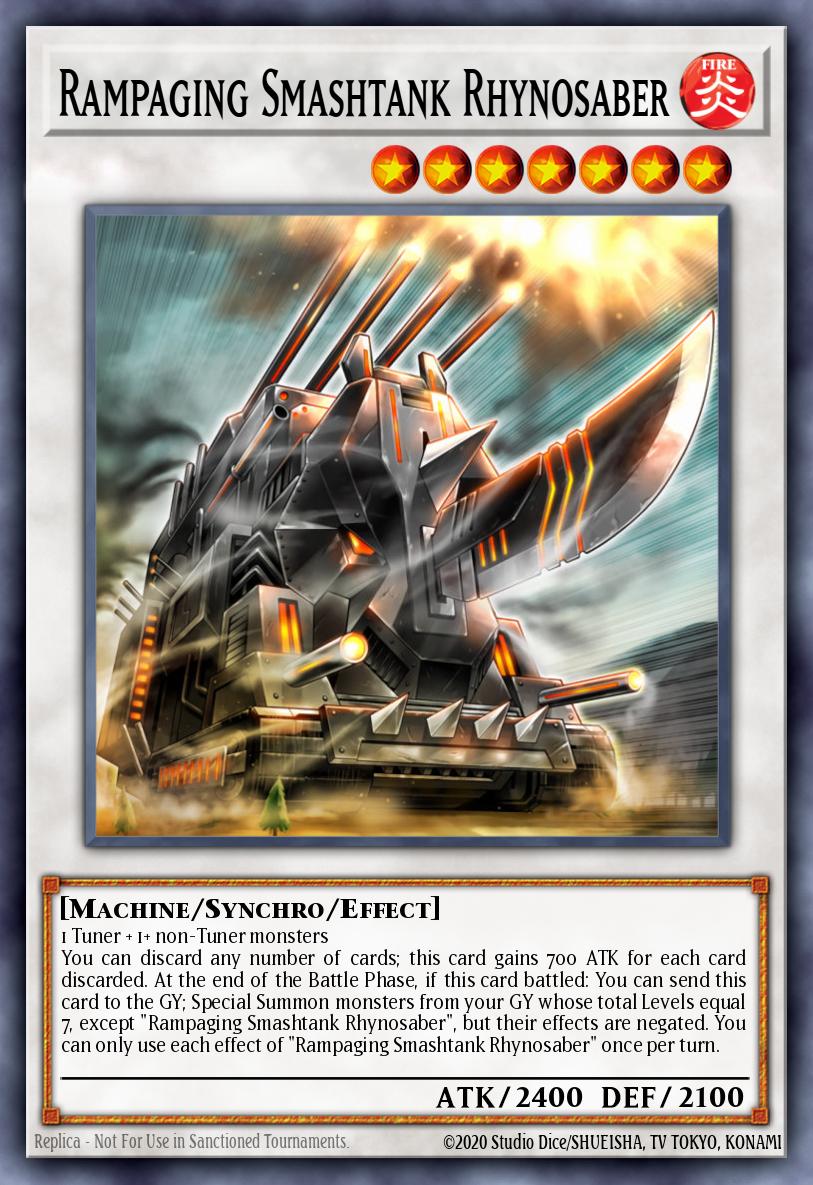 Rampaging Smashtank Rhynosaber STAS-EN043