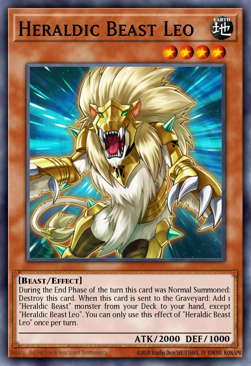 Heraldic Beast Leo CBLZ-EN017