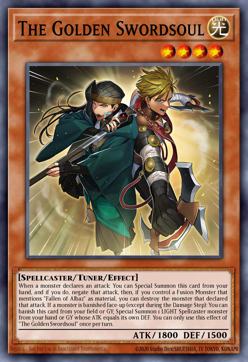 The Golden Swordsoul BLTR-EN109
