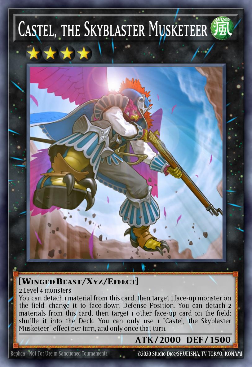 Castel, the Skyblaster Musketeer STAX-EN043