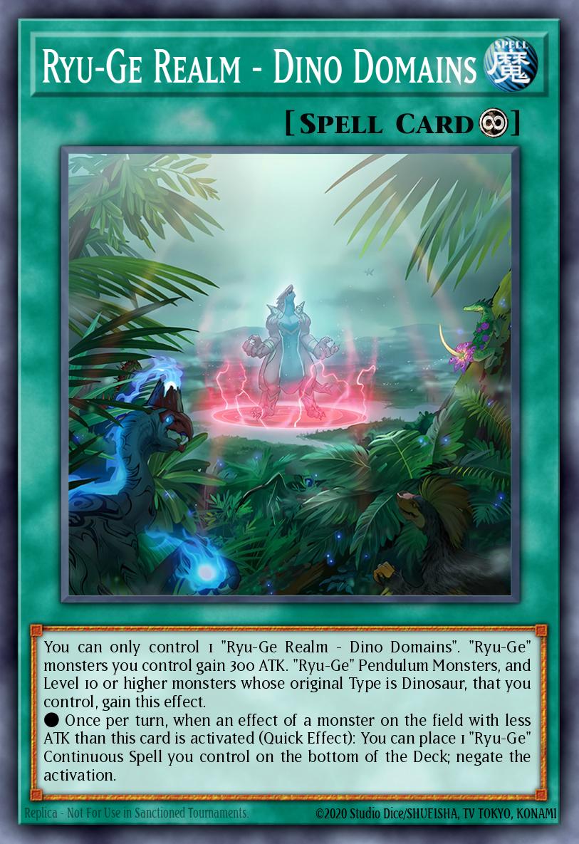 Ryu-Ge Realm - Dino Domains CRBR-EN037