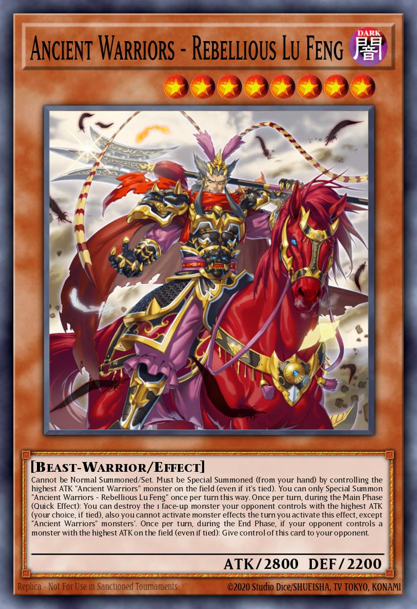 Ancient Warriors - Rebellious Lu Feng BLVO-EN025
