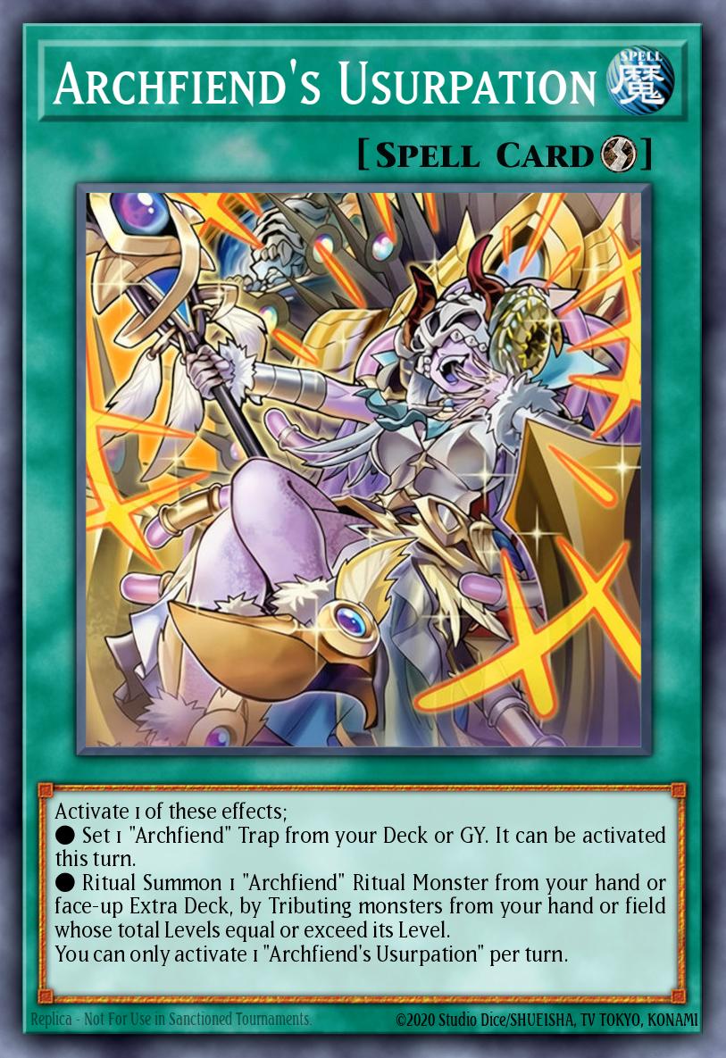 Archfiend's Usurpation BLZD-EN067