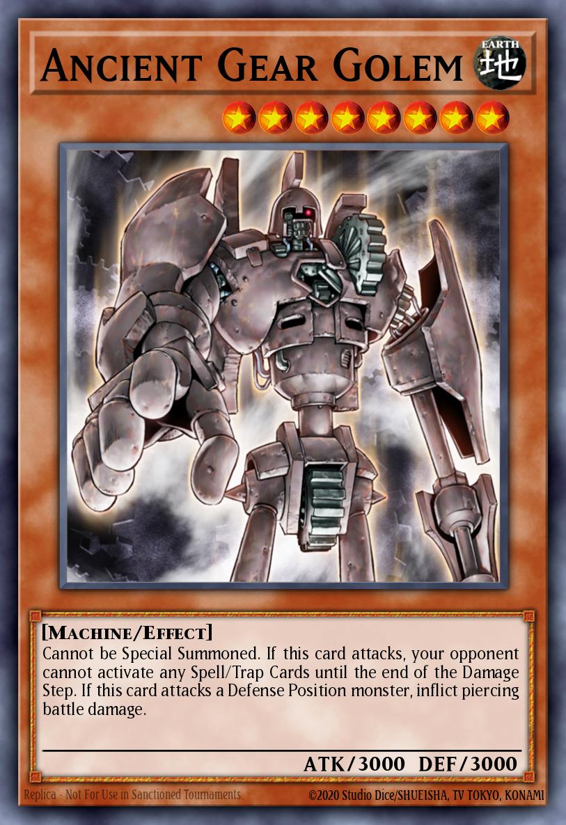 Ancient Gear Golem BP02-EN035