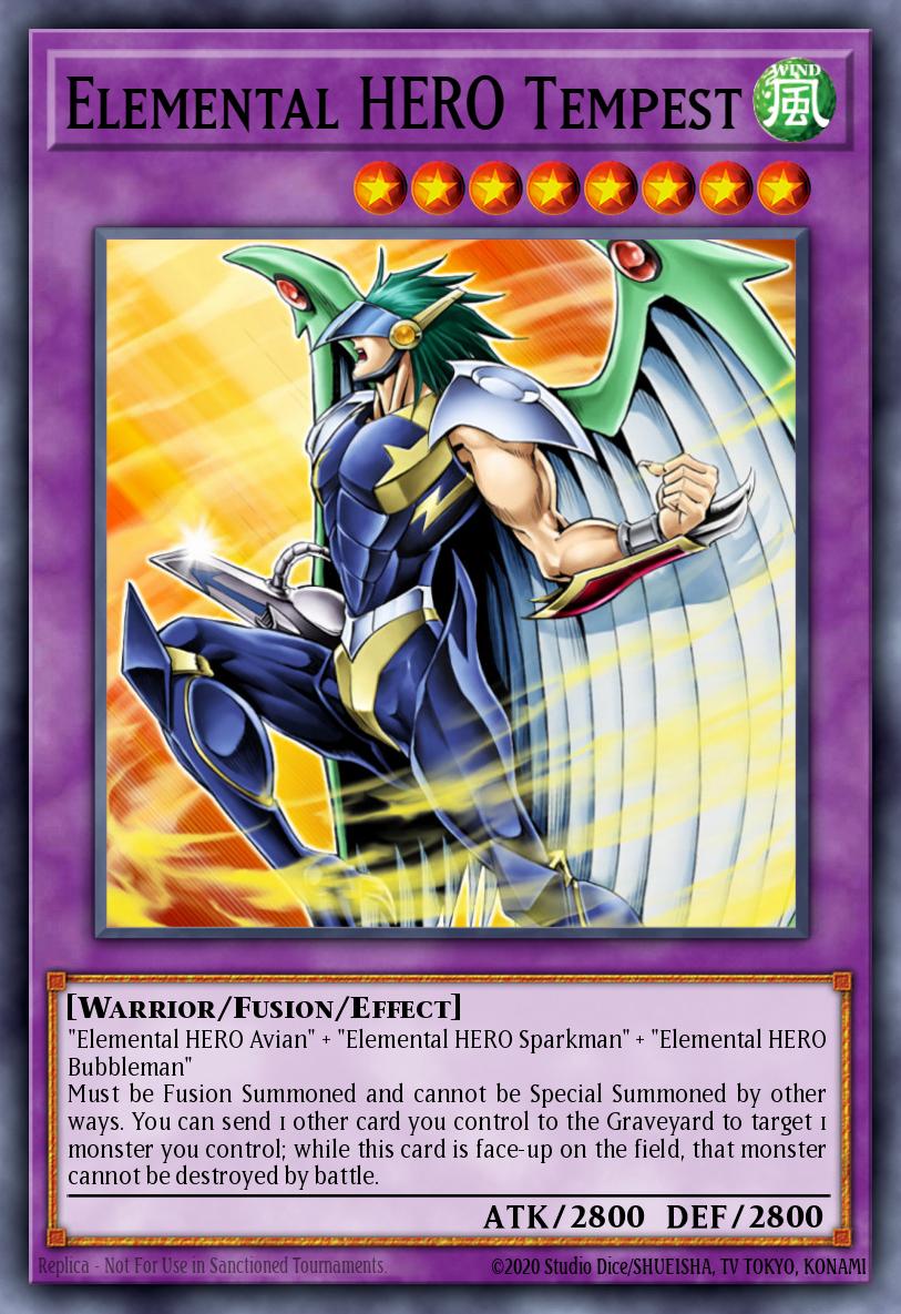 Elemental HERO Tempest DR04-EN094