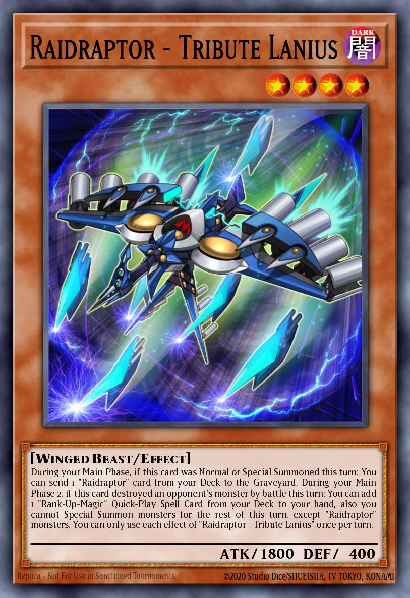 Raidraptor - Tribute Lanius GFTP-EN084