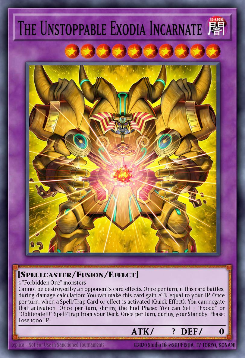 The Unstoppable Exodia Incarnate MP25-EN008