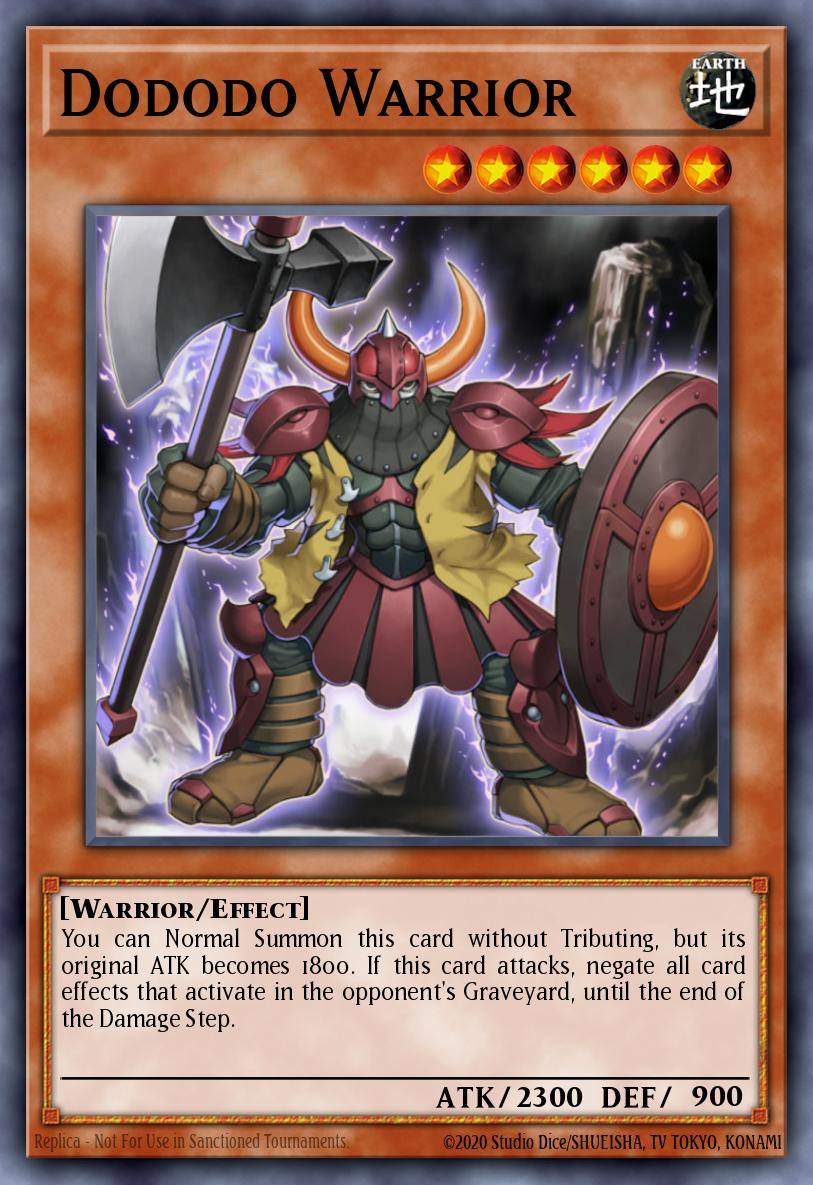 Dododo Warrior SP14-EN018