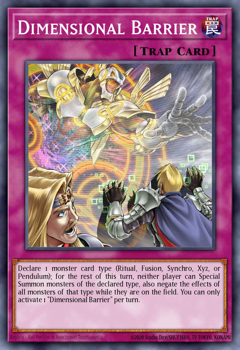 Dimensional Barrier MP17-EN163
