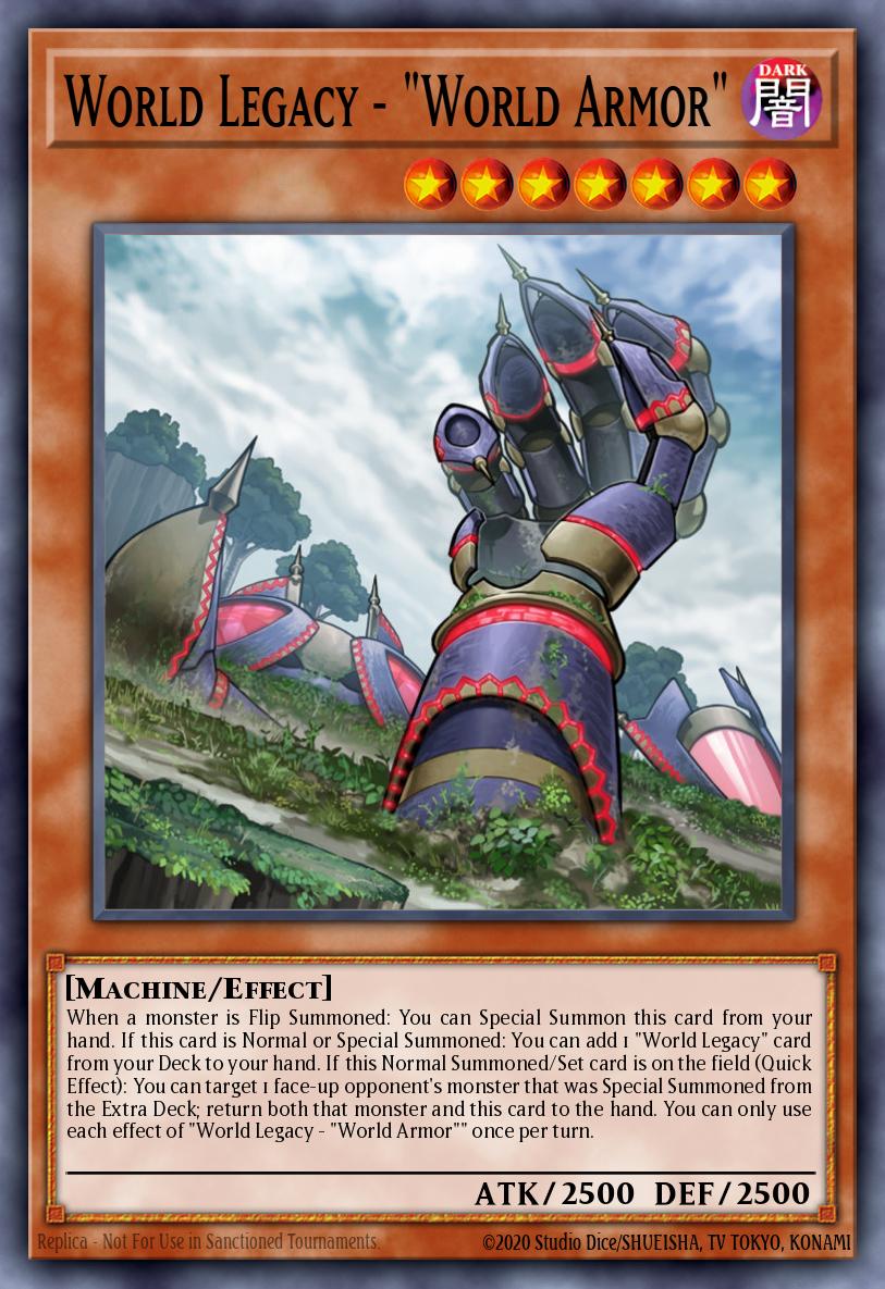 World Legacy - "World Armor" MP18-EN117