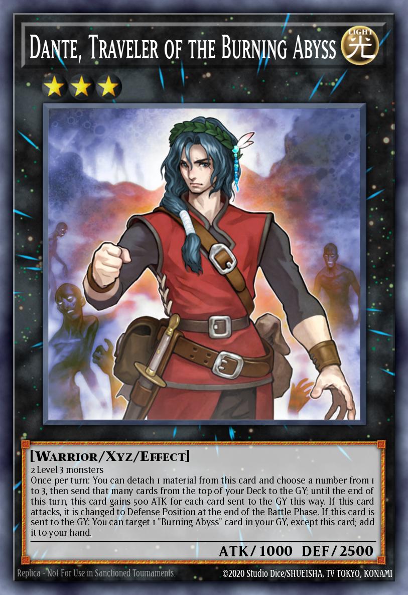Dante, Traveler of the Burning Abyss MP15-EN121