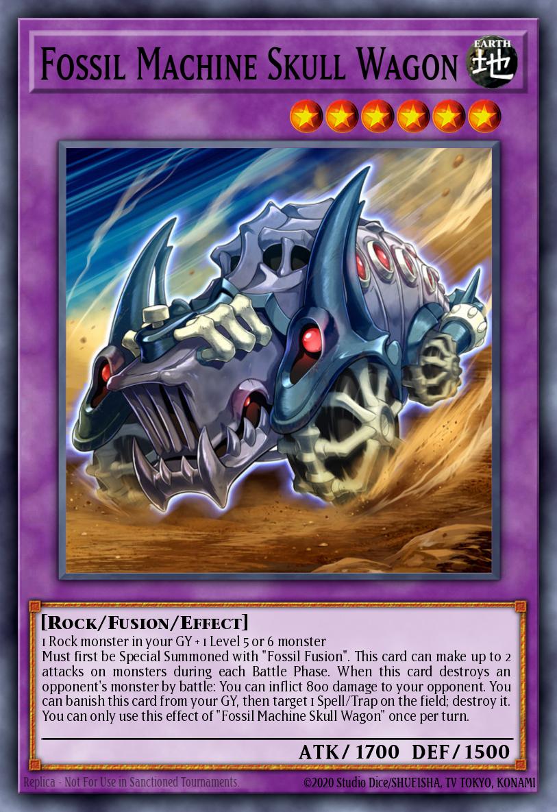 Fossil Machine Skull Wagon GFP2-EN020