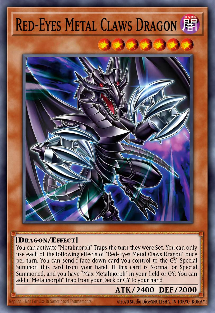 Red-Eyes Metal Claws Dragon ALIN-EN025