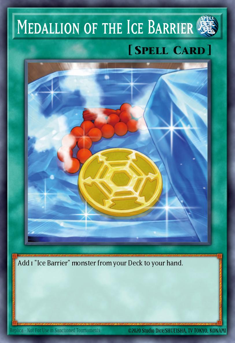 Medallion of the Ice Barrier BLTR-EN097