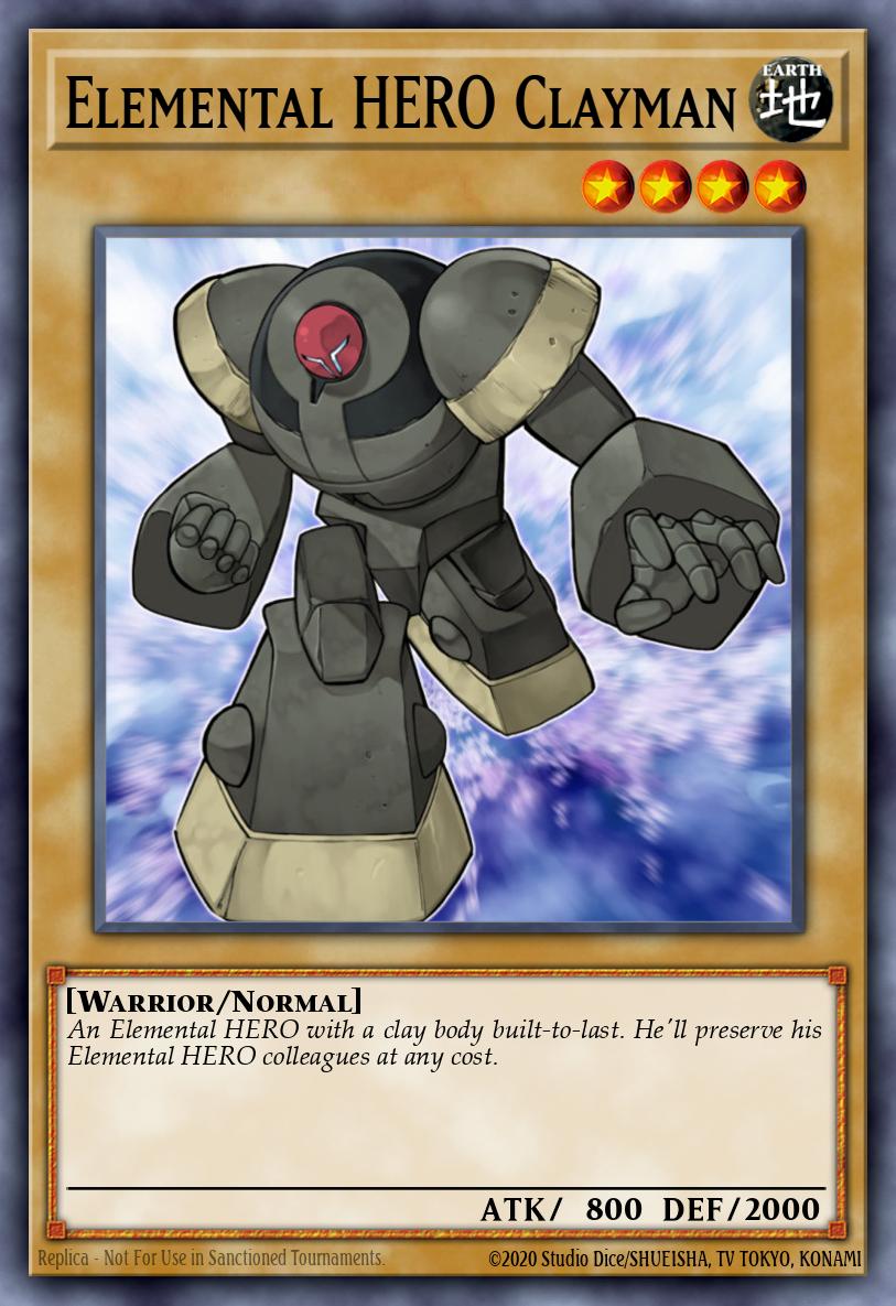 Elemental HERO Clayman DR3-EN183