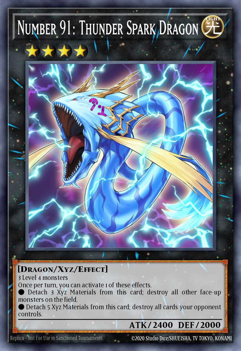 Number 91: Thunder Spark Dragon REDU-EN098