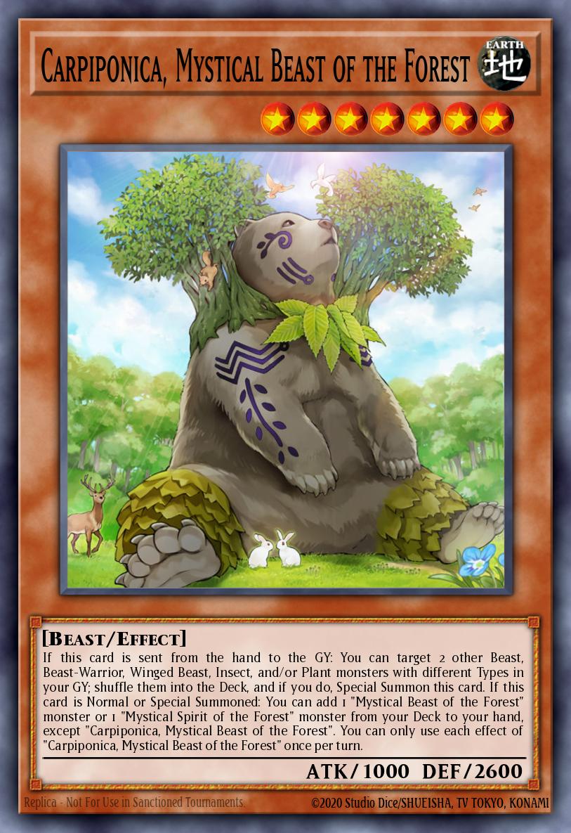 Carpiponica, Mystical Beast of the Forest MP22-EN134