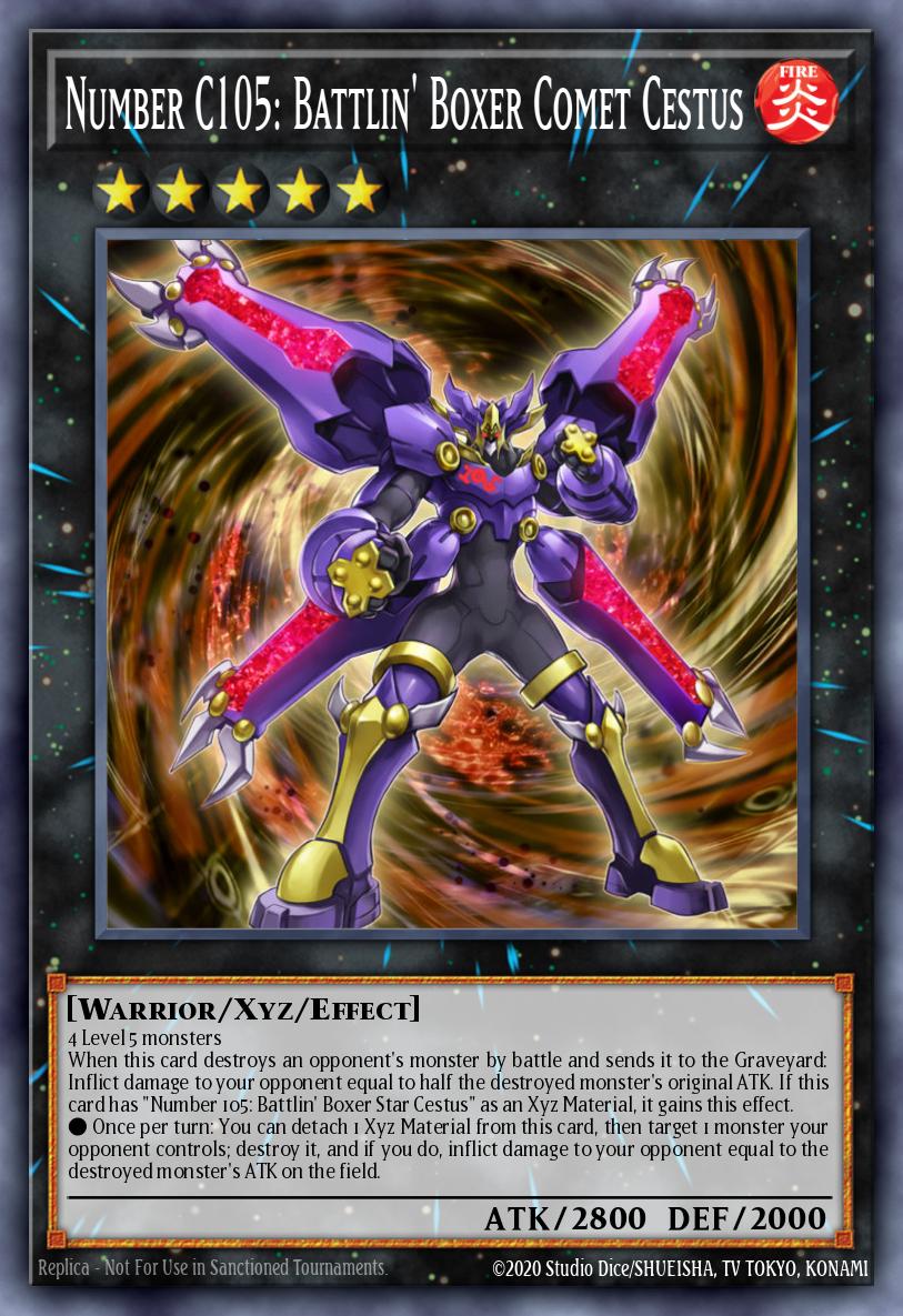Number C105: Battlin' Boxer Comet Cestus MP14-EN029