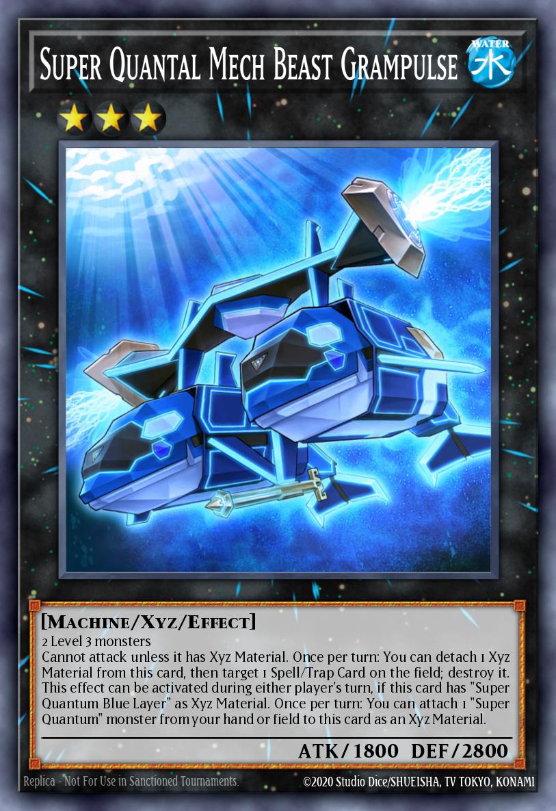 Super Quantal Mech Beast Grampulse OP03-EN003