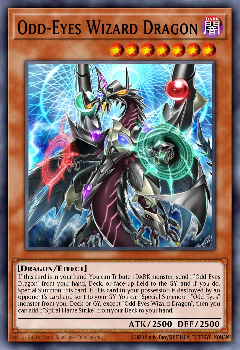 Odd-Eyes Wizard Dragon LED6-EN046