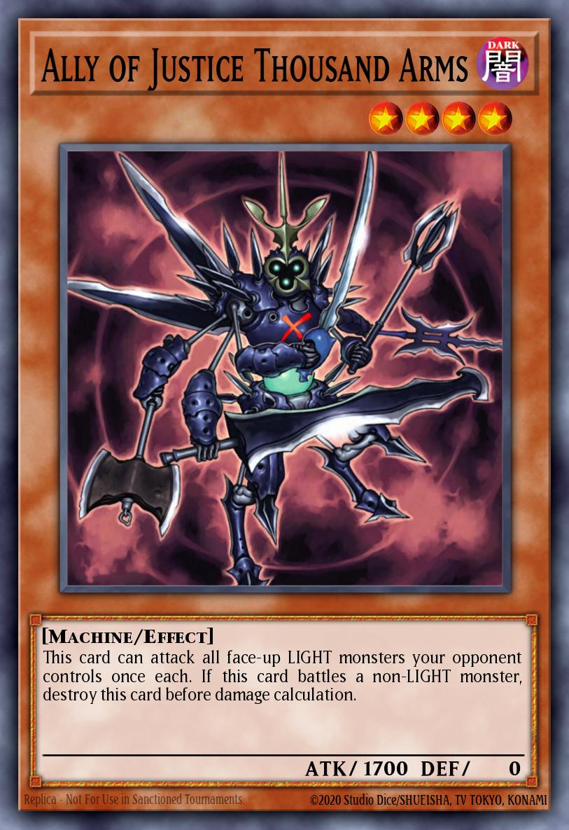 Ally of Justice Thousand Arms DT01-EN078