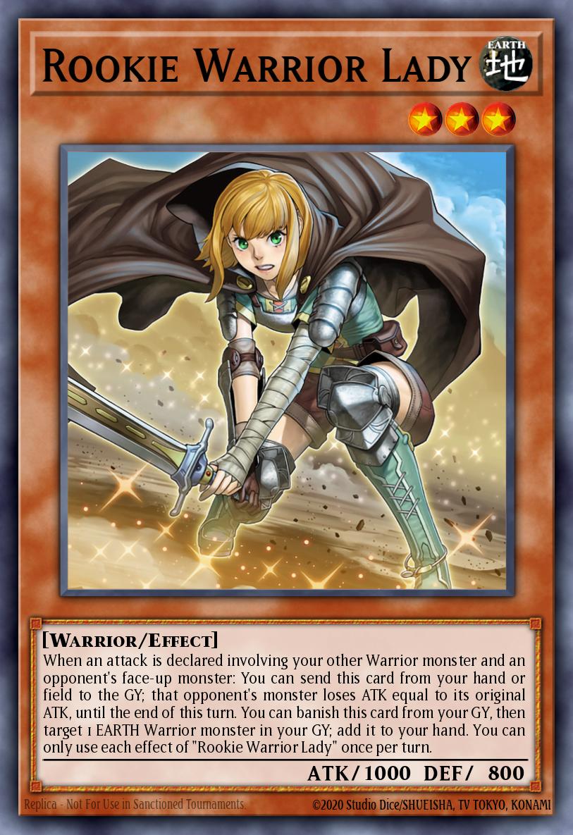 Rookie Warrior Lady GFP2-EN043