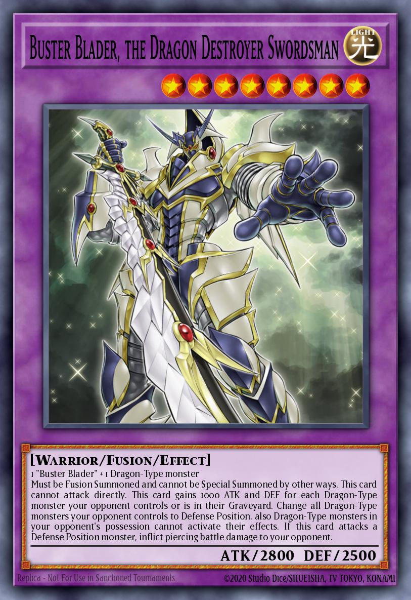 Buster Blader, the Dragon Destroyer Swordsman MP16-EN210